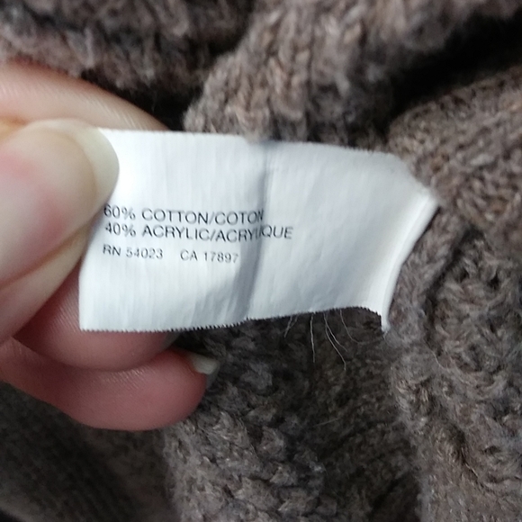 Gap Tan/Light Brown Knit Cape - Picture 8 of 12